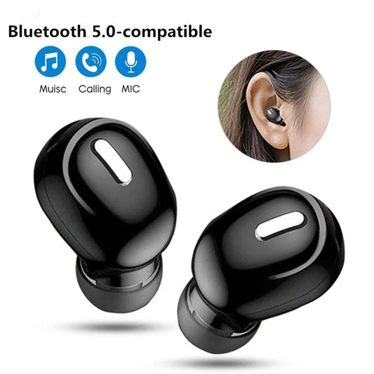 X9 Mini 5.0 Bluetooth Earphone Wireless Headset With Mic